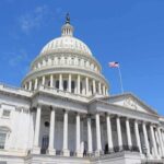 US Capitol building under clear blue sky