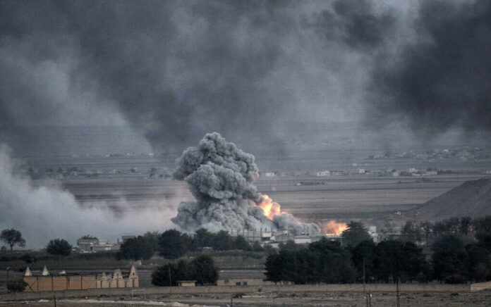 324965855 featured image Explosion with smoke rising over rural landscape