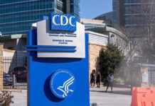Sign for CDC Edward R. Roybal Campus