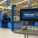E-Bike Chaos Erupts Inside Walmart Walmart shopping cart inside store near checkout aisle