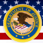 BOMBSHELL DEMAND — DOJ Spares Cop In Pregnant Teen Killing Department of Justice seal on American flag background.