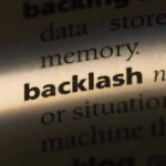 Highlighted word backlash in a dictionary page.
