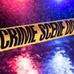 Arsonists IGNITE Themselves — Total FAIL! Yellow crime scene tape with police lights in background.