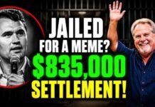 Cop’s Meme Lands $835K Payout: Unbelievable! HE WON $835,000! Man Jailed Over Charlie Kirk Facebook Meme Wins Massive Lawsuit