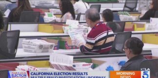 Millions of ballots still being counted amid claims of election fraud in California 