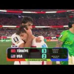 One Last-Kick Goal. One Massive Referee Debate. FIFA World Cup 2026: USA vs Türkiye | Match Highlights (3-2) | Trusty, Güler, Yilmaz, K Ayhan Goals