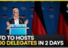 Court Orders and Police Protection Keep on Track Germany's Far Right Party AfD's Annual Convention Faces Heat | WION News