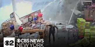 Video shows BJ's Wholesale Club roof collapse in N.J. amid storms | Team coverage