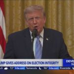 Trump accuses China of accessing U.S. voter data in national address on election integrity