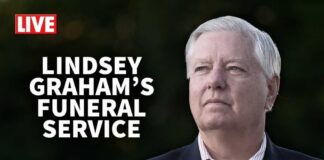 LIVE: Lindsey Graham's funeral service in Washington, DC