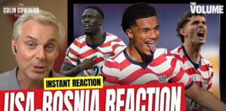 USA-Bosnia REACTION: USMNT Beats Bosnia, Balogan Red Card = Terrible Call | Colin Cowherd World Cup