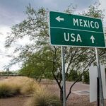 The Cartoon Clip That Sparked a False World Cup Rumor Road sign indicating directions to Mexico and the USA