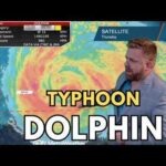 Storm Surge Threat Puts Okinawa On Edge Typhoon Dolphin hits Okinawa and Southern Japan