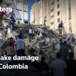 LIVE: Damage in Cali, Colombia, after earthquake hits
