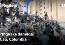 7.4 Quake Rocks Colombia LIVE: Damage in Cali, Colombia, after earthquake hits