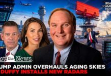 TRUMP ADMIN OVERHAULS AGING SKIES AS DUFFY INSTALLS NEW RADARS | JUST THE NEWS - NO NOISE
