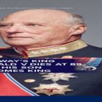 Palace Dawn: Norway’s King Died, Son Crowned Norway’s King Harald V dies at 89 and his son becomes king