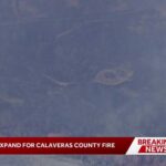 California Wildfire Explodes to 3,800 Acres LIVE | LiveCopter 3 shows Gann Fire smoke in Calaveras County