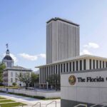 One State’s COVID Gamble Changed the National Debate Florida Capitol complex with modern tower and historic dome