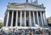 Media Haunts: CNN Faces Fallout Over Old Story Teddy Williams at courthouse steps with media outside a neoclassical building