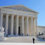 Election Power Grab Explodes In Maricopa Supreme Court building with grand columns and steps
