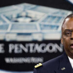 After 60 Years, U.S. Military Execution Nears Lloyd Austin speaking at a podium in front of a Pentagon emblem