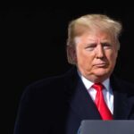 Trump Unveils New “Super Intelligence Force” Donald Trump at a podium with a microphone