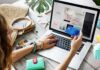 Cash Grab? Creator Turns Followers Into Buyers Person shopping online with a credit card at a laptop