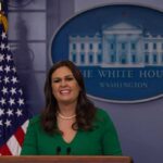 Biden Violence Claim Goes Viral woman speaking at a White House press briefing podium